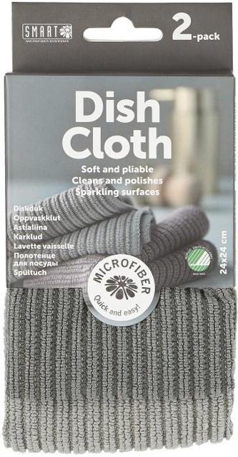 Smart Microfiber Diskduk grå 2-pack product image