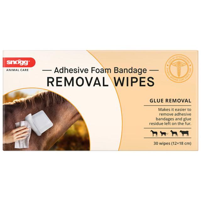 Snögg Adhesive Foam Bandage Removal Wipes product image