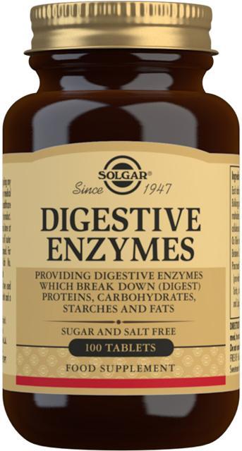 Solgar Digestive Enzymes, 100 tabl product image