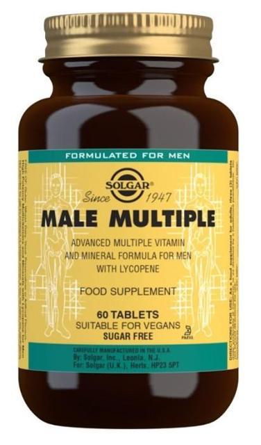 Solgar Male Multiple Multivitamin tabletter 60 st product image