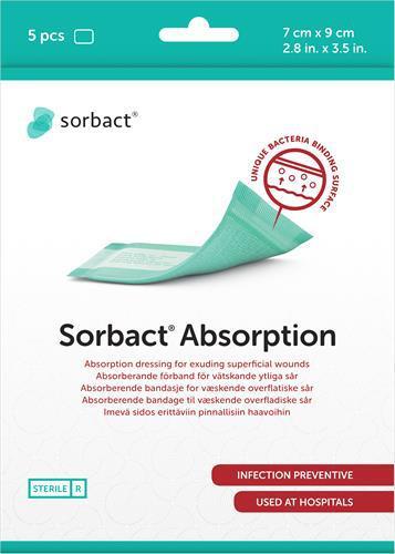 Sorbact Absorption 7 x 9 cm 5 st product image