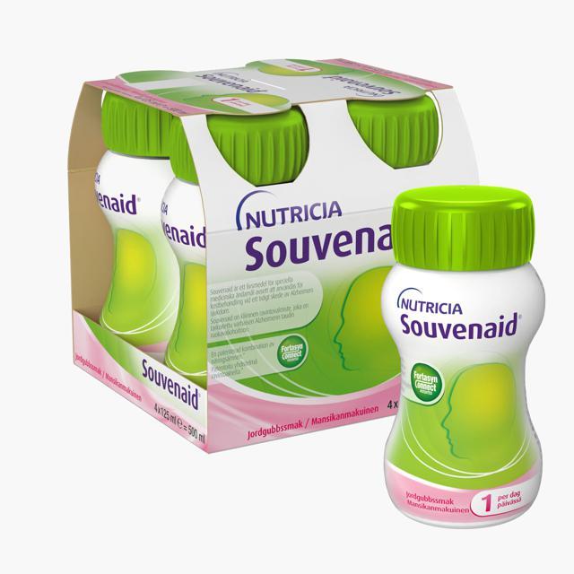 Souvenaid Jordgubb, 4 x 125 ml product image