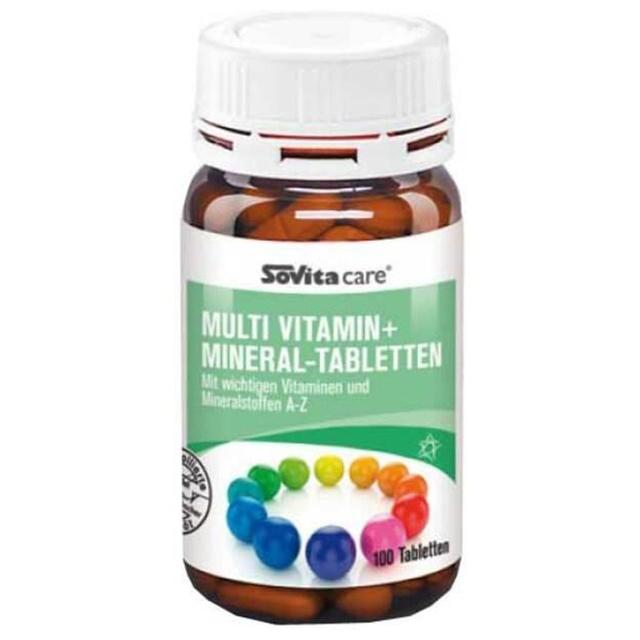 Sovita Care Multi Vitamin + Mineral-Tabletten, 100 St Tabletten product image