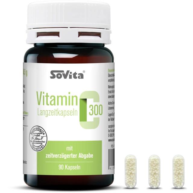 sovita Vitamin C 300 Langzeitkapseln 90 St Kapseln product image