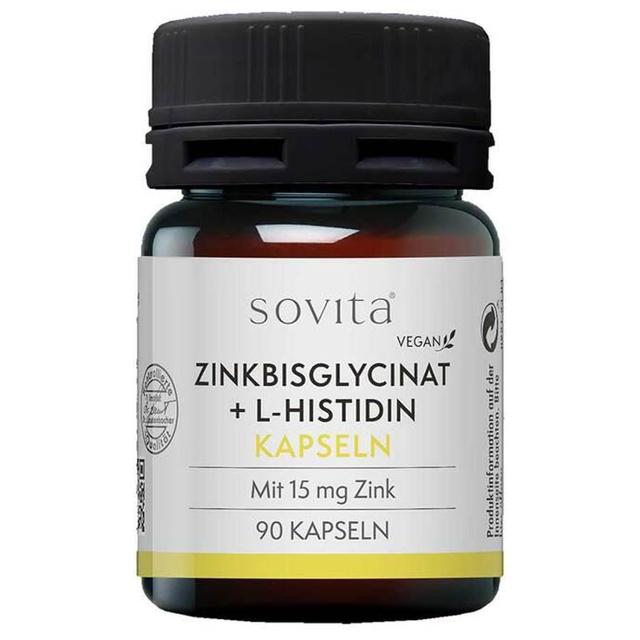 sovita Zinkbisglycinat + L-Histidin 90 St Kapseln product image