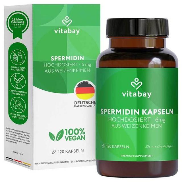 Spermidin 6 mg hochdosiert Kapseln product image