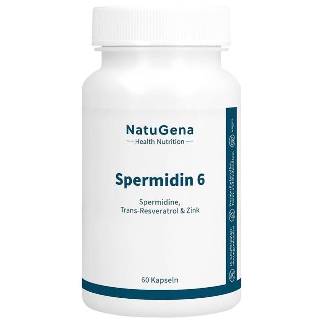 SPERMIDIN 6+Resveratrol+Zink vegan Kapseln product image