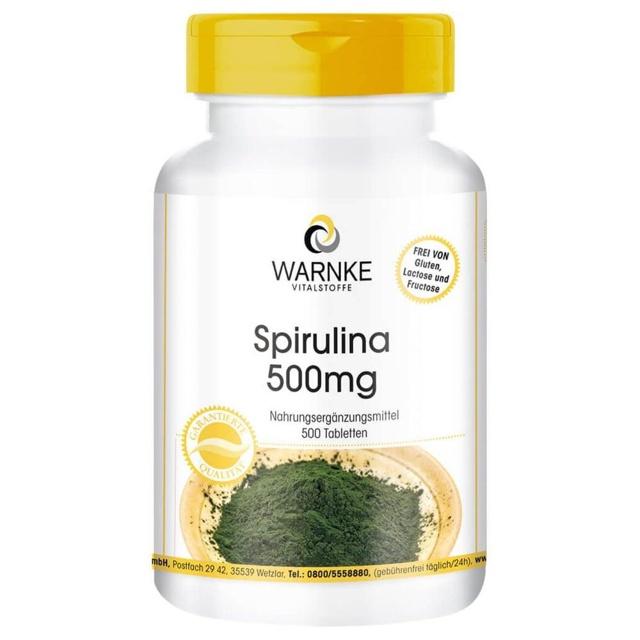 Spirulina 500 Tabletten product image