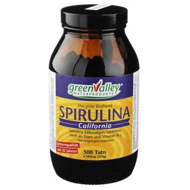 Spirulina Earthrise Tabletten, 500 St Tabletten product image