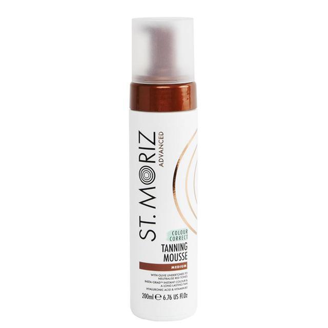 St Moriz Advanced Colour Correcting Tanning Mousse Medium 200 ml product image
