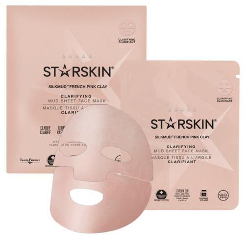 Starskin Silkmud Pink Clay Pink French Clay Purifying Mud Sheet Mask 16 g product image