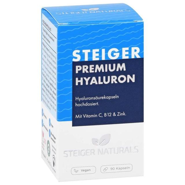 STEIGER NATURALS PREMIUM HYALURON 90 St Kapseln product image