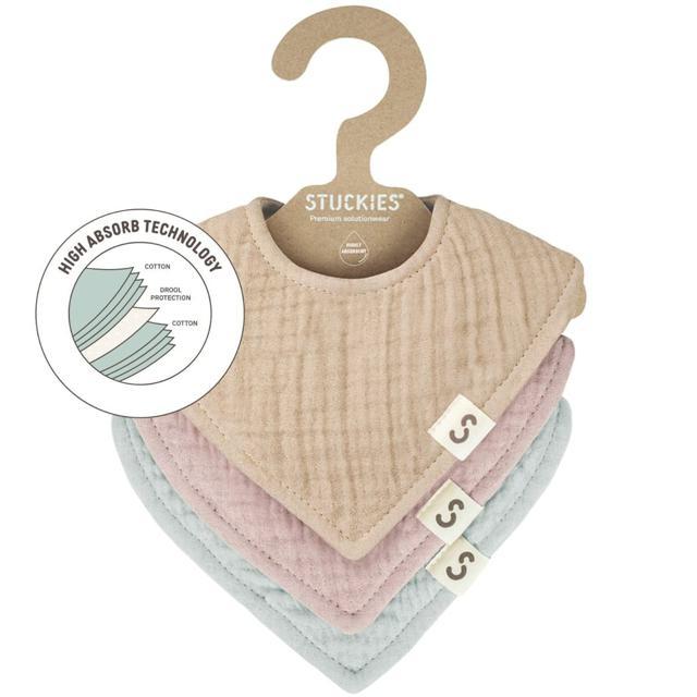 STUCKIES Högabsorberande dregglisar 3-pack Dove product image