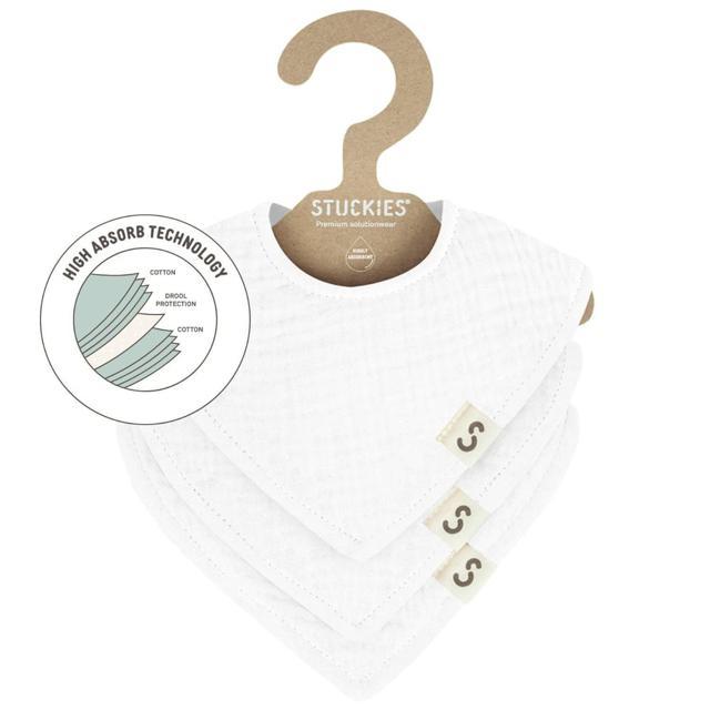 STUCKIES Högabsorberande dregglisar 3-pack White product image