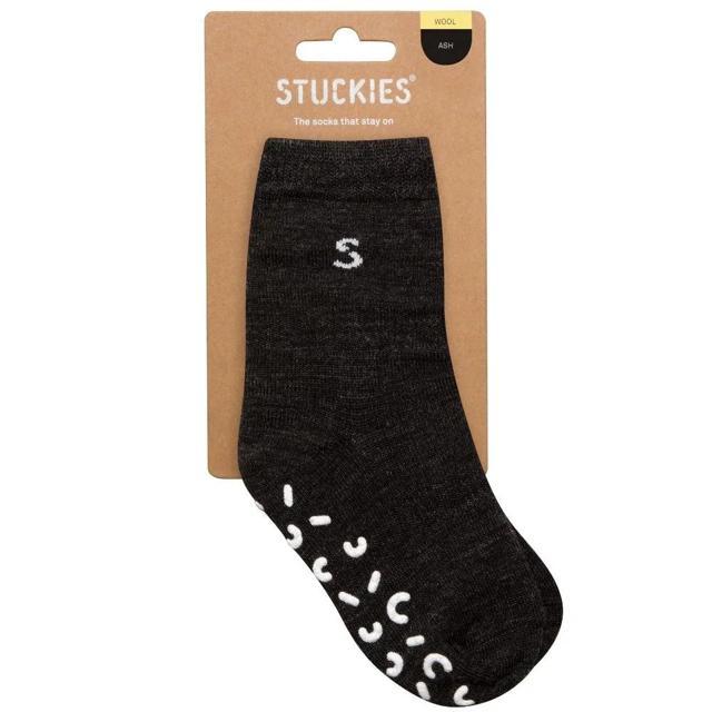 STUCKIES Ullstrumpor 25/27 3-4 år Ash product image