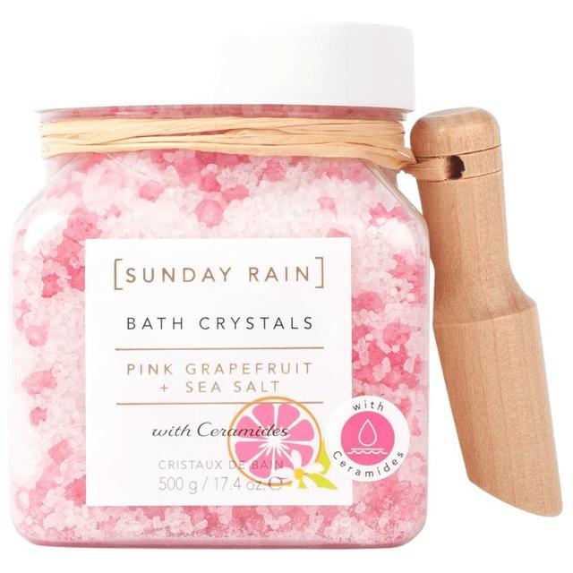 Sunday Rain Pink Grapefruit & Sea Salt Bath Crystals 500g product image