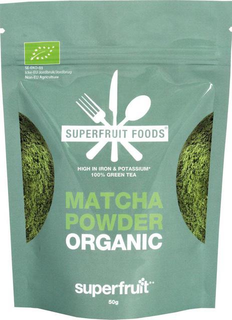 Superfruit Foods Matcha Pulver EKO 50g product image