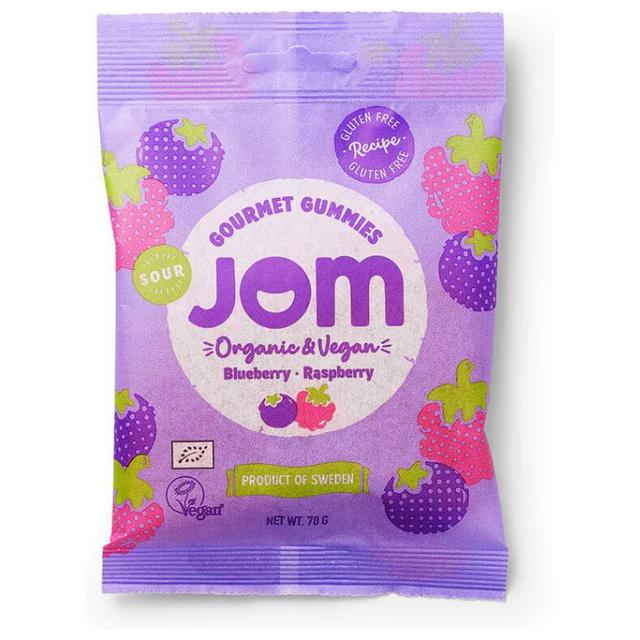 Sur Blåbär & Hallon Godis 70g JOM product image