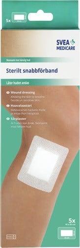 Svea Medicare Sterilt snabbförband 10 x 35cm 5 st product image