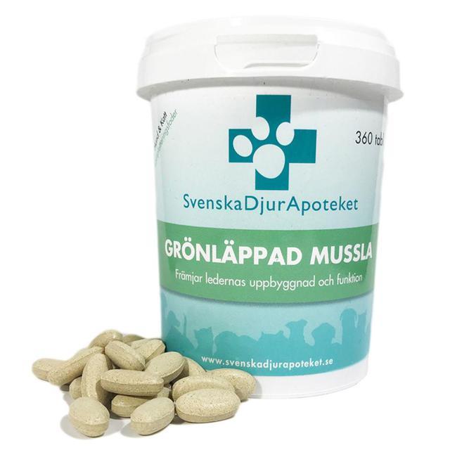Svenska DjurApoteket Grönläppad Mussla 360 tabletter product image