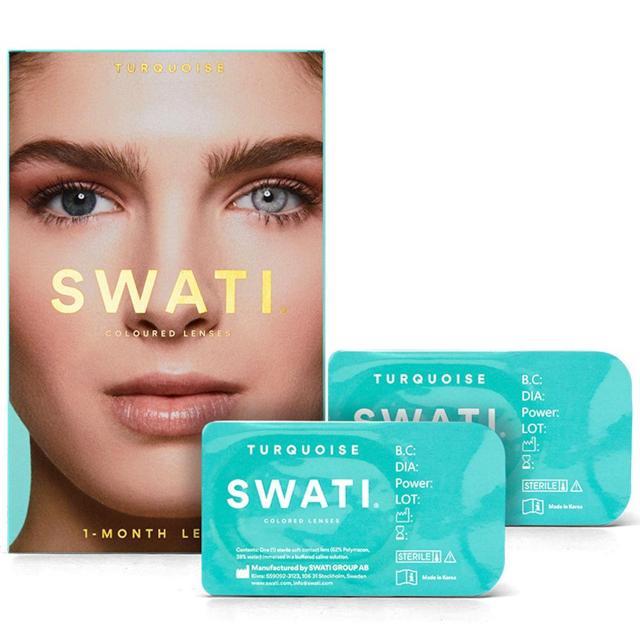 SWATI Cosmetics 1 Month Turquoise färgade linser product image