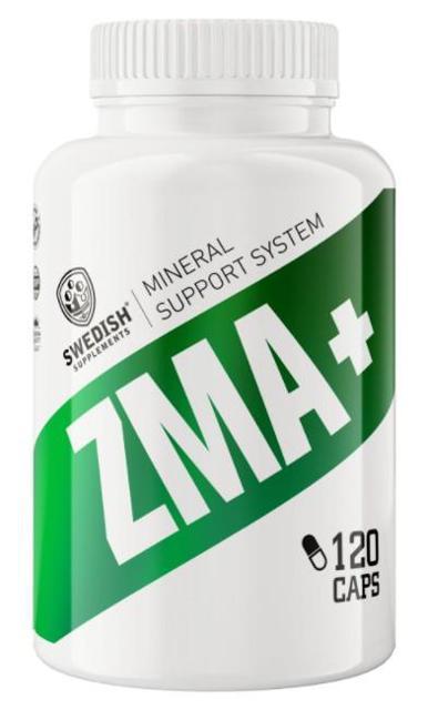 Swedish Supplements ZMA+ 120 kapslar product image