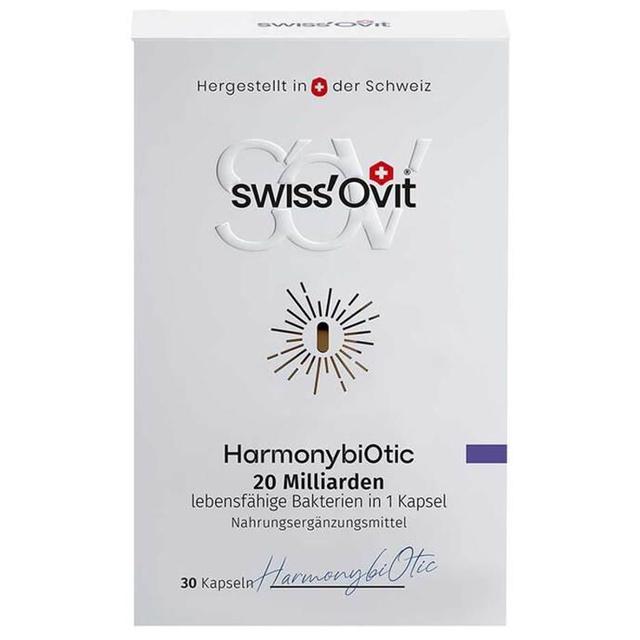 SwissOvit Harmonybiotic 20 Mrd.Bakterien 4 Stämme, 30 St Kapseln magensaftresistent product image