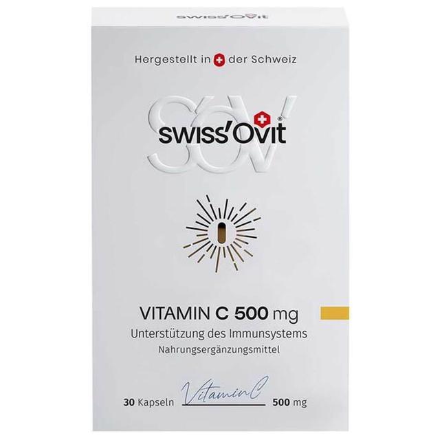 SwissOvit Vitamin C 500mg 30 St Kapseln product image