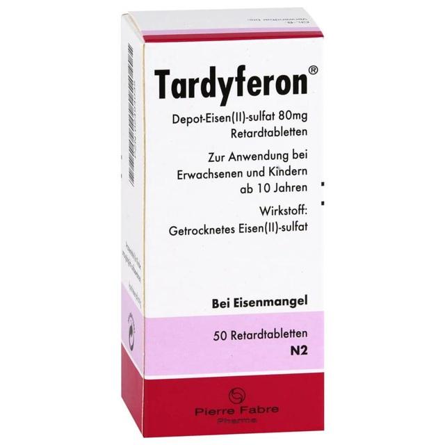 TARDYFERON Depot-Eisen(II)-sulfat 80 mg Retardtab. product image