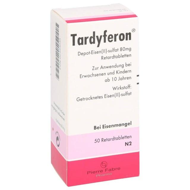 TARDYFERON Depot-Eisen(II)-sulfat 80 mg Retardtab. product image
