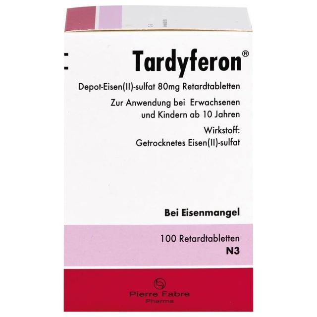 TARDYFERON Depot-Eisen(II)-sulfat 80 mg Retardtab. product image