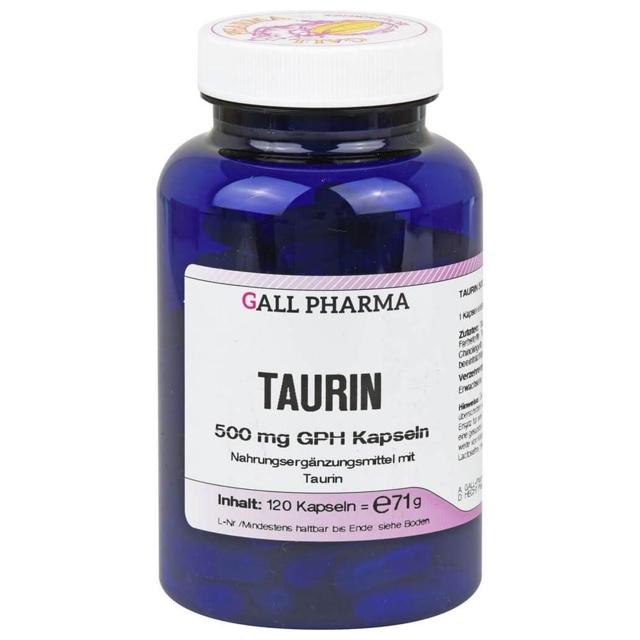 TAURIN 500 mg GPH Kapseln product image