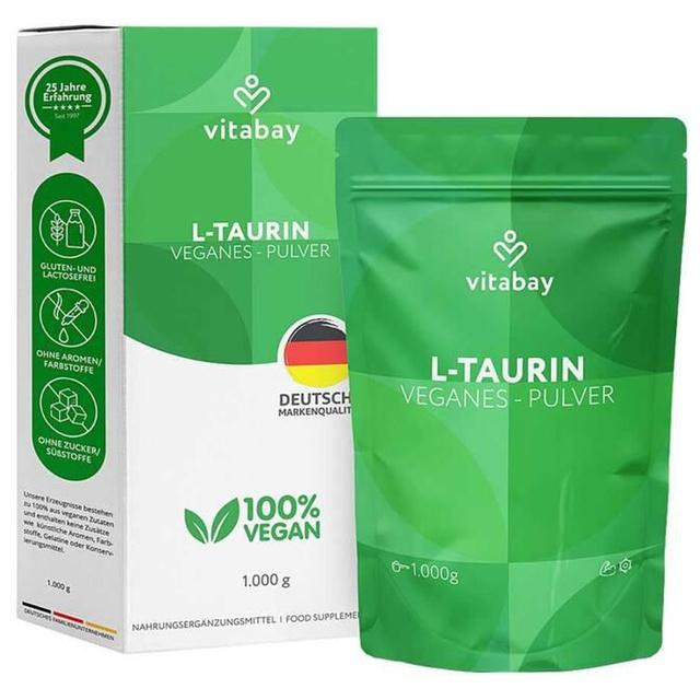 Taurin Pur 6000 mg vegan Pulver, 1000 g Pulver product image