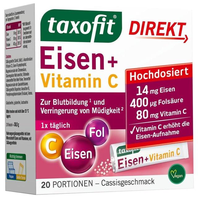 TAXOFIT Eisen+Folsäure Direkt Granulat product image