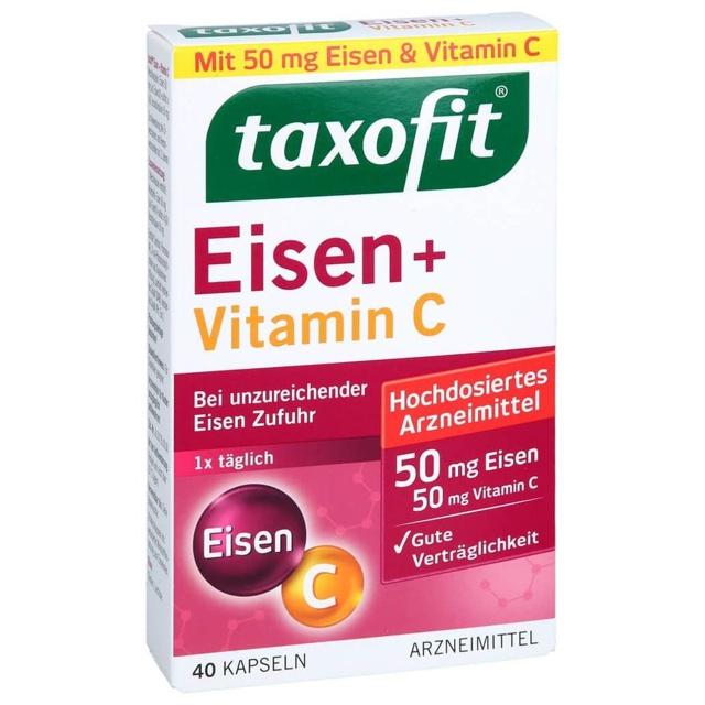 TAXOFIT Eisen+Vitamin C Kapseln product image