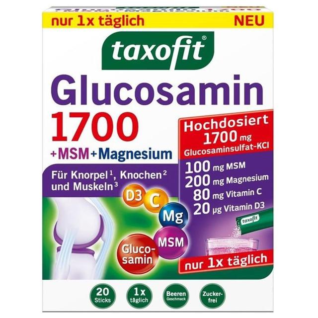 TAXOFIT Glucosamin 1700+MSM+Magnesium Sticks product image