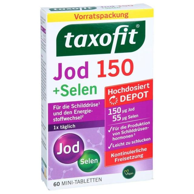 TAXOFIT Jod 150+Selen Tabletten product image