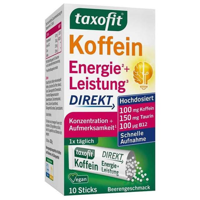 Taxofit Koffein B12 Energie Direkt Granulat, 10 St Granulat product image