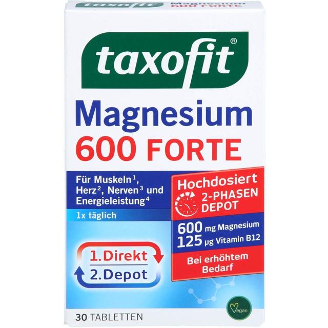 TAXOFIT Magnesium 600 FORTE Depot Tabletten product image