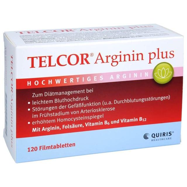 TELCOR Arginin plus Filmtabletten product image
