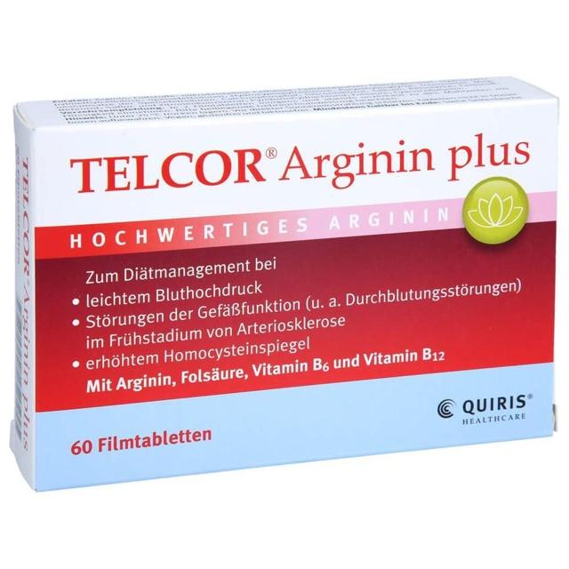TELCOR Arginin plus Filmtabletten product image