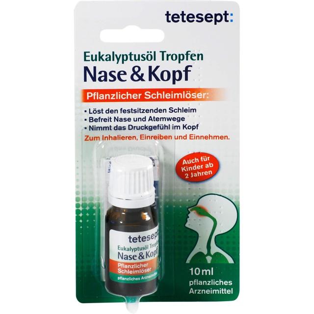 TETESEPT Eukalyptusöl Tropfen Nase & Kopf product image