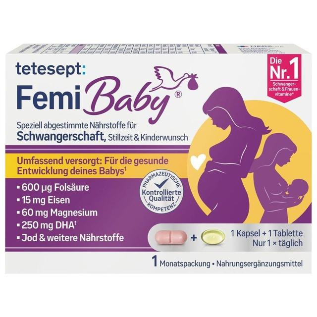TETESEPT Femi Baby Filmtabletten+Weichkapseln product image