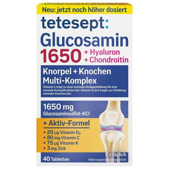 Tetesept Glucosamin 1650 Filmtabletten product image