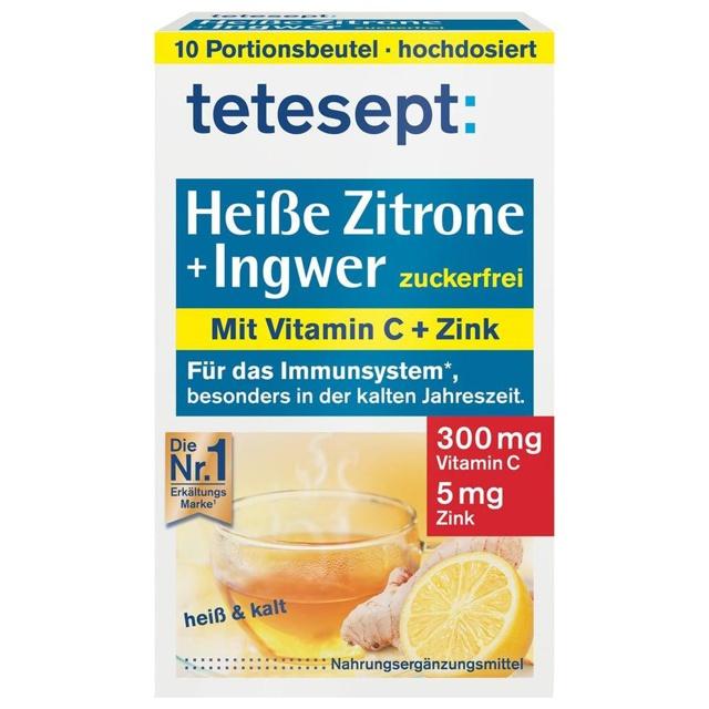 TETESEPT heiße Zitrone mit Ingwer zuckerfr.Pulver product image