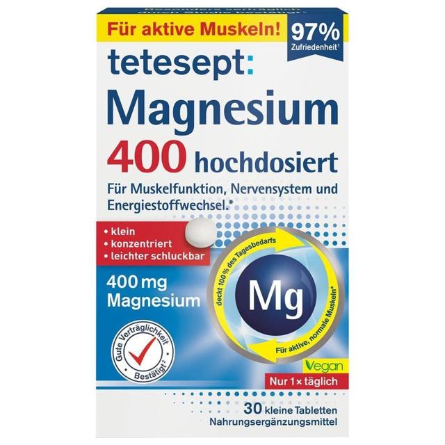 TETESEPT Magnesium 400 hochdosiert Tabletten product image