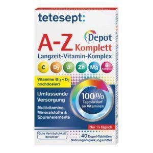 TETESEPT Vitamin A-Z Depot Filmtabletten product image