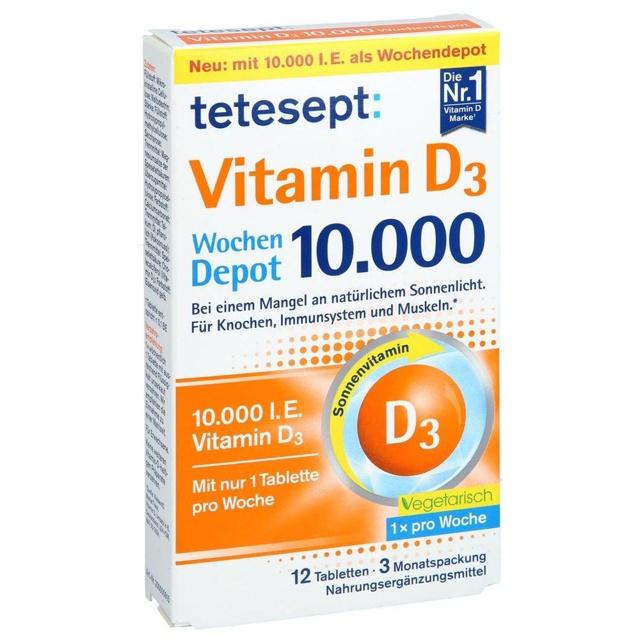 TETESEPT Vitamin D3 10.000 Filmtabletten product image