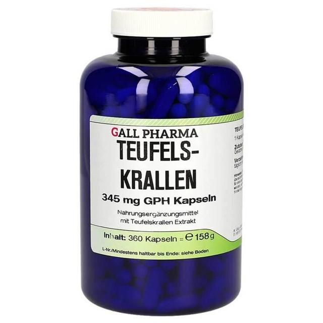 Teufelskrallen 345 mg GPH Kapseln, 360 St Kapseln product image