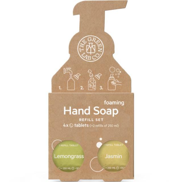 The Green Lab Hand Soap Refill Lemongrass & Jasmine 4 tabletter product image